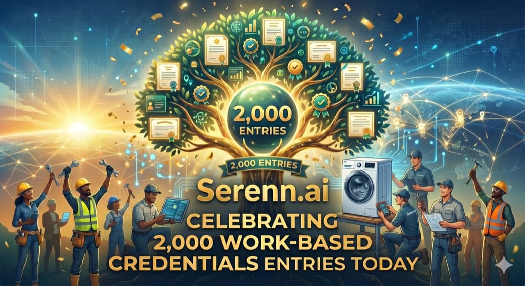 Celebrating 2,000 work-based credential entries on Serenn